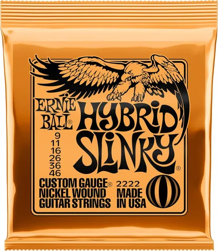 Miniatura 12 de Ernie Ball Regular Slinky - Cuerdas de guitarra eléctrica de níquel enrollado, 6 unidades, calibre 10-46 Regular (38-56)