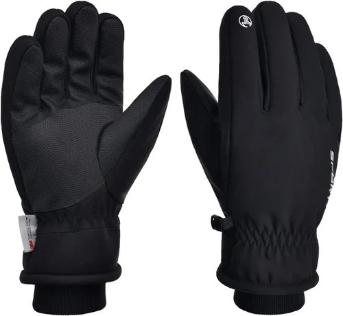 SUJAYU Guantes de invierno para hombres y mujeres, guantes de pantalla táctil, guantes de motos de nieve, guantes de esquí, guantes de snowboard,