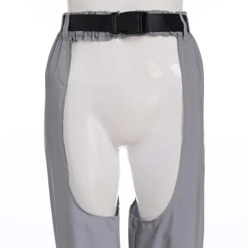 Miniatura 6 de Women Fashion Cargo Pants High Rise Sweatpants Rave Reflective Pants Solid Color Color Block