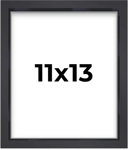 Miniatura 118 de Marco contemporáneo de caja de sombra negra de 14 x 25 pulgadas, profundidad de espacio utilizable, tamaño interior 14 x 25 o 25 x 14 pulgadas