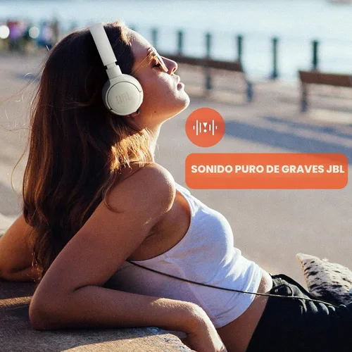 Miniatura 6 de JBL Tune 660NC inalámbrico con cancelación activa de ruido, batería de hasta 55 horas, micrófono para llamada, plegable y cómodo, compatible con Azul