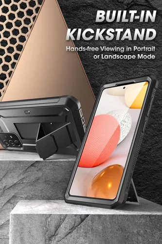 Miniatura 3 de SUPCASE Funda para Samsung Galaxy A53 5G con protector de pantalla (Unicorn Beetle Pro), [soporte integrado y clip para cinturón] Funda protectora