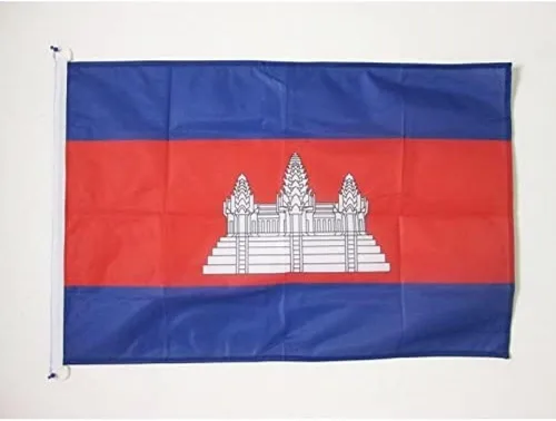 Miniatura 215 de Bandera Náutica Venezuela 18'' x 12'' - Banderas Venezolanas 11.8 x 17.7 in - Banner 12x18 in para barco - AZ FLAG