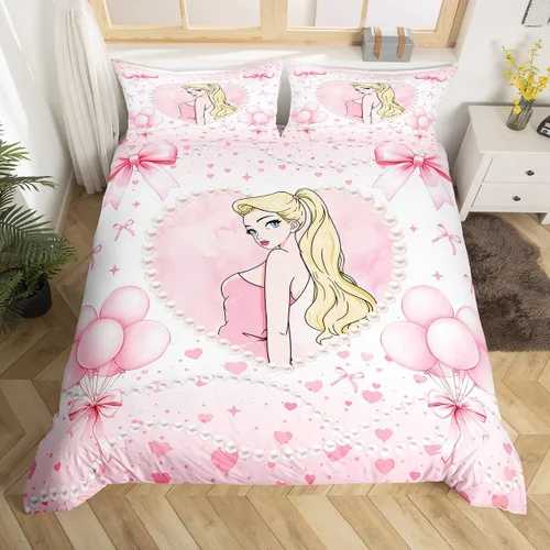 Miniatura 37 de Juego de funda de edredón de pingüinos de dibujos animados para niños, tamaño King, bonito juego de ropa de cama de animales de poste ártico