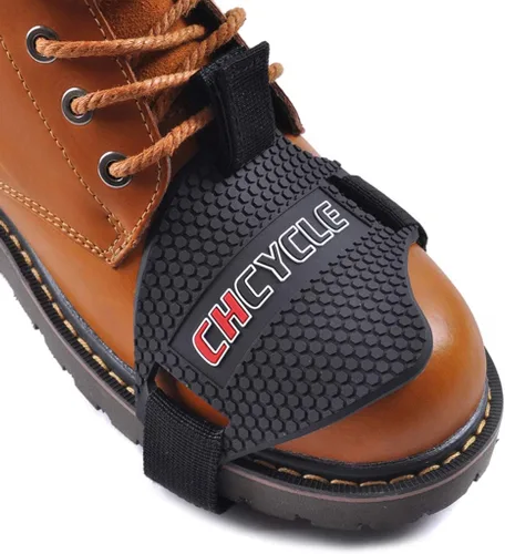 Miniatura 3 de almohadilla de cambio para motocicleta, cubierta protectora para botas/zapatos