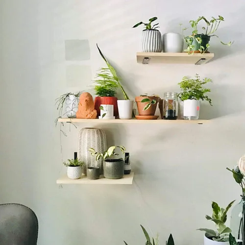 Miniatura 8 de Soportes para estantes de pared de 12 pulgadas, 4 soportes resistentes para estantes, soportes industriales rústicos de metal negro para estantes