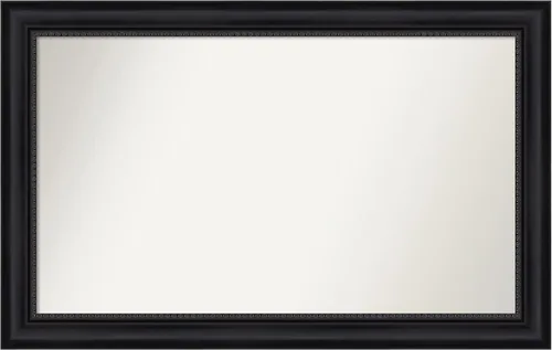 Miniatura 403 de Amanti Art Espejo personalizado, espejo de baño negro Astor, espejo de pared o espejo de tocador de baño sobre el fregadero (25 x 25 pulgadas)