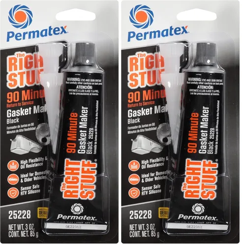 Miniatura 13 de Permatex 22072 Ultra Black Máxima Resistencia al Aceite RTV, fabricante de juntas de silicona, Sensor Seguro y No Corrosivo, para aplicaciones