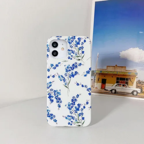 Miniatura 6 de J.west Funda floral para iPhone 11 de 6.1 pulgadas, diseño de patrón de flores de TPU suave, parachoques a prueba de golpes para mujeres y niñas