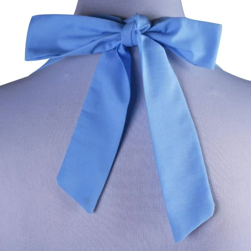 Miniatura 3 de Love Potato Bonito delantal retro de diseño único para mujeres y niñas con bolsillo elegante para cocinar cocina, color azul