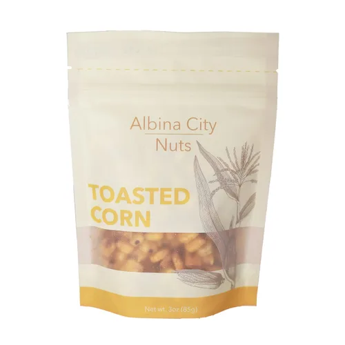 Miniatura 13 de Albina City Nuts Maíz tostado picante, extremadamente picante y sabroso, con un suave crujido hecho de ingredientes no transgénicos libres