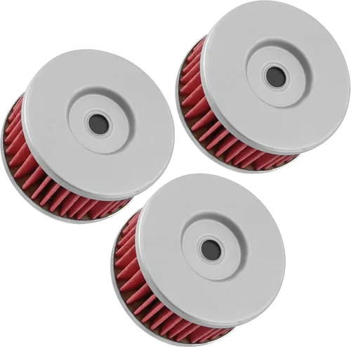 Miniatura 7 de Caltric Paquete de 3 filtros de aceite compatibles con Suzuki Ls650 Ls 650 Ls-650 Boulevard S40 2005-2012