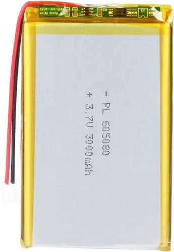 Miniatura 24 de 3.7V 100mAh Batería de Polímero de Iones de Litio Recargable Li-ion Li-Po con Conector 2P PH 2.0mm de Pitch
