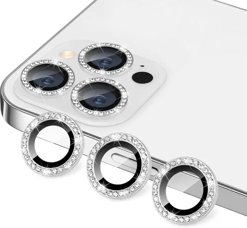 Miniatura 84 de Compatible con iPhone 13 Pro para iPhone 13 Pro Max, protector de lente de cámara antiarañazos, vidrio templado 9H, protector de cámara de metal a