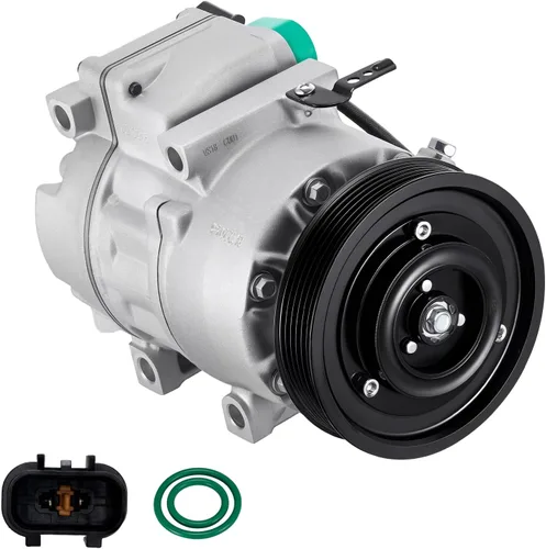 Miniatura 18 de BDFHYK 178324 Compresor de aire acondicionado con embrague compatible con Hyundai Accent 2012 2013 2014 2015 2016 2017 L4 1.6L, compatible con Kia