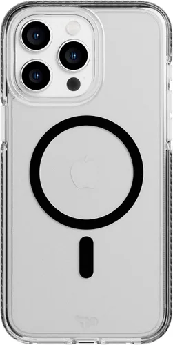 Miniatura 9 de Tech21 Evo Crystal - Funda para iPhone 15 Pro, compatible con MagSafe, funda de protección contra impactos, color negro grafito