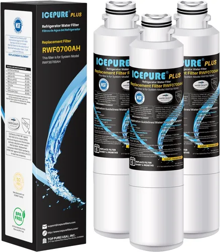 Miniatura 10 de ICEPURE DA29-00020B Reemplazo para filtro de agua Samsung HAF-CIN/EXP HAF-CIN DA29-00020B-1 RF28HMEDBSR RF263BEAESR RS25J500DSR RF263TEAESG RWF0700A
