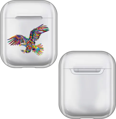 Miniatura 17 de Head Case Designs P.D. Moreno - Funda de carga de cristal duro transparente con licencia oficial de P.D. Moreno, con diseño de animales