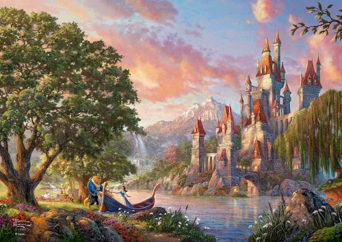 Miniatura 34 de MIGHTYPRINT Disney – La Bella Durmiente – Princesa Aurora y el Príncipe Felipe – Arte de pared duradero de 24 x 17 pulgadas – No hecho de papel