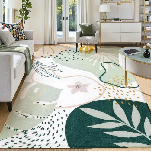 Miniatura 51 de Lahome Alfombra de pasillo rosa - Alfombra de 2x7, alfombra antideslizante lavable para baño, alfombra ligera para piso, alfombras para pasillo