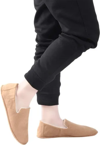 Miniatura 5 de Inicio Zapatillas de hombre Zapatillas Casual de lana mocasín Zapatillas de interior antideslizante Zapatos de casa