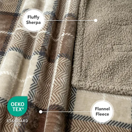 Miniatura 3 de PetAmi - Manta impermeable para perros medianos, cachorros, gatos pequeños Manta suave de forro polar Sherpa para mascotas, para sofá, sofá, funda