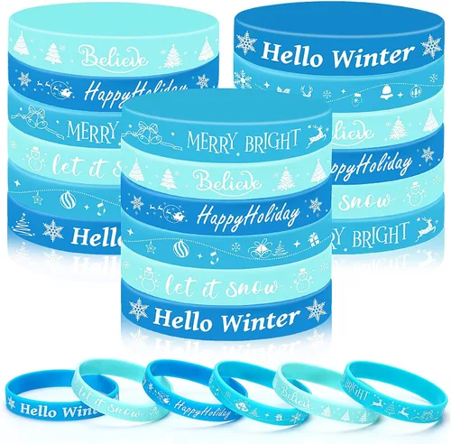 Miniatura 16 de JUNEBRUSHS 42 piezas de accesorios de concientización sobre el cáncer de mama, pulseras de silicona Esperanza Fe Fuerza Coraje, pulseras accesorios