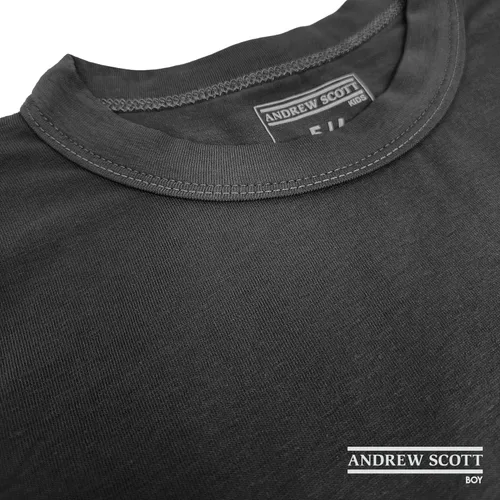 Miniatura 6 de Andrew Scott Conjunto de ropa interior de algodón elástico para niños, 3 camisetas de manga larga + 3 pantalones largos, 6 piezas