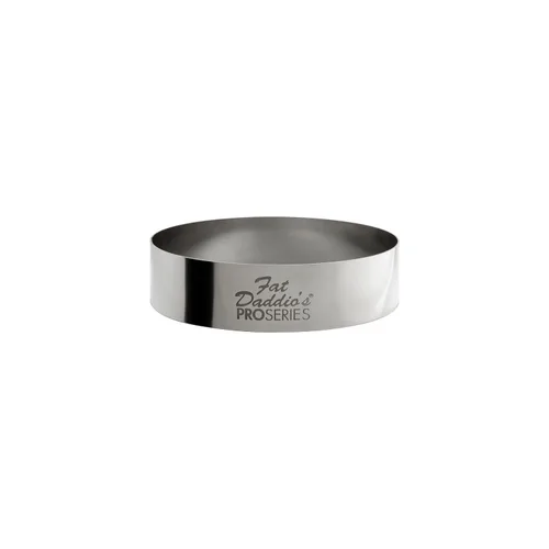 Miniatura 25 de Fat Daddio's Anillo redondo de acero inoxidable para pasteles y pastelería, 2 x 0.75 pulgadas