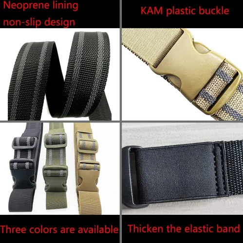 Miniatura 3 de Leg Holster Strap, Tactical Leg Strap Thigh Belt Military Outdoors EDC Leg Hanger Band for Drop Leg Holsters Hunting Cosplay