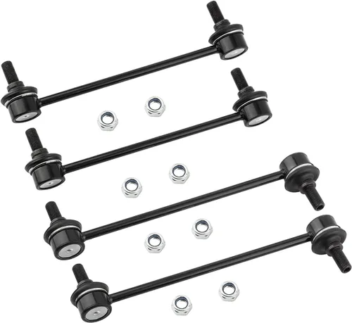 Paquete de 4 barras estabilizadoras delanteras y traseras para Hyundai Tucson 2005-2009, para Kia Sportage 2005-2010, enlaces de extremo de barra