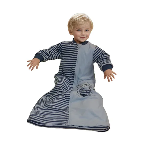 Miniatura 13 de Saco de dormir para bebé, manta de manga larga de terciopelo de algodón para niñas y niños pequeños, rosa, cremallera de 2 vías, sensación de Rosado