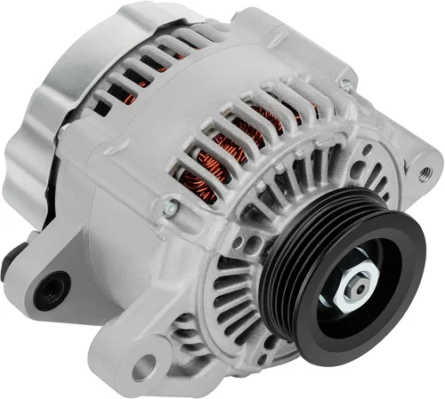 Miniatura 10 de SCITOO Nuevo alternador apto para Nissan para Pickup D21 2.4L 1995 1996 1997 2.4-12V 60 Amp CW 1-Groove Polea, reemplazo OE 23100-0S300