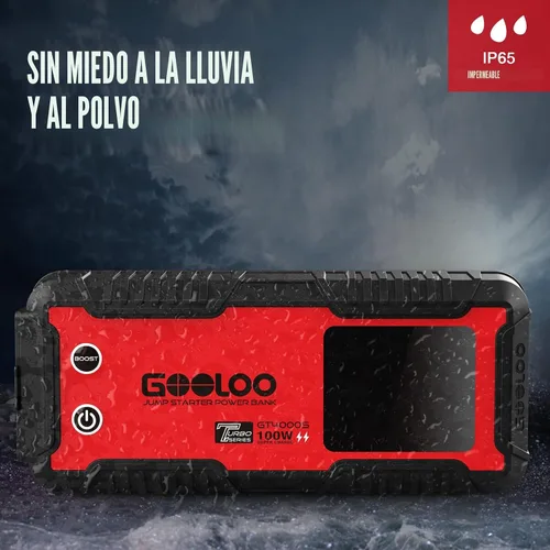 Miniatura 7 de GOOLOO GT4000S - Arrancador de batería para automóvil de 12 V, 4000 amperios, carga rápida bidireccional de 100 W, para motores diésel de 2.6
