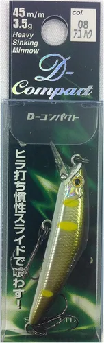 Miniatura 23 de Smith LTD Minnow D-Contact 85, 3.3 pulgadas (3.346 in), 0.5 oz (14.5 g), Lime Chart Yamame #42 Señuelo Gráfico de lima Yamame #42