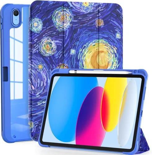 Miniatura 20 de OKP Funda para iPad de 11ª generación de 11 pulgadas (A16) 2025, para iPad de 10.9 pulgadas de 10.ª generación 2022, funda protectora delgada y Rosa
