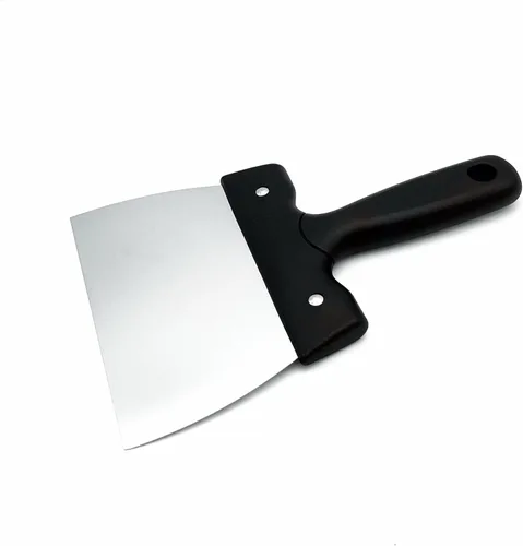 Miniatura 9 de Goldbaking Espátula de recubrimiento para raspador de chocolate raspador de masa de acero inoxidable (pequeña)