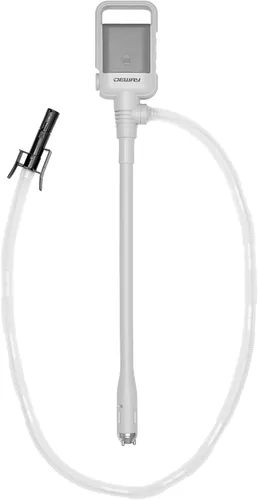 Miniatura 9 de Deway Bomba de batería de transferencia automática de combustible con parada automática y manguera de PVC, bomba de sifón de 2.5 GPM para gasolina