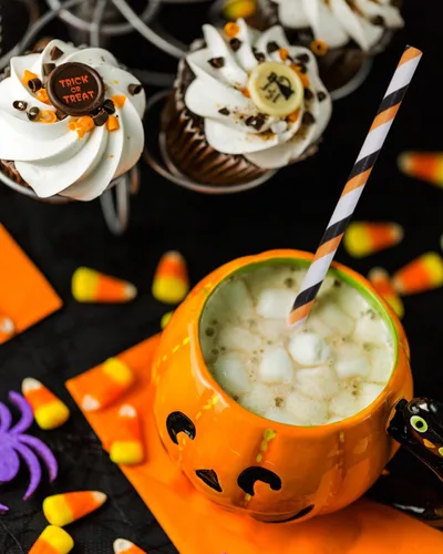 Miniatura 5 de Pajitas de papel para Halloween, diseño de ángel penta, 50 unidades, calabaza, murciélago, araña, casa, cráneo, sorbete para Halloween, Navidad