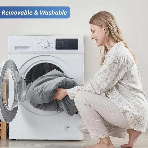 Miniatura 7 de EGOHOME Colchón de espuma viscoelástica de 2.5 pulgadas, portátil, enrollable, con parte inferior impermeable y antideslizante, tapete de camping