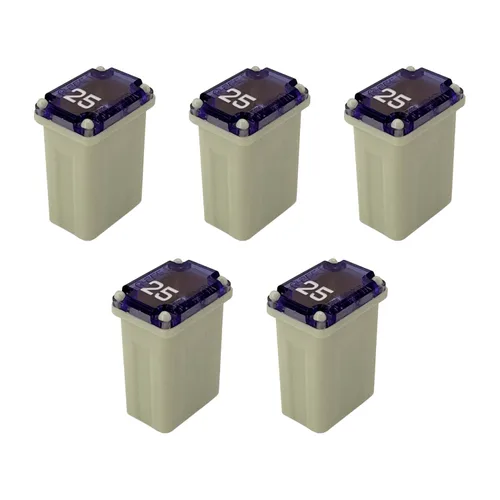 Miniatura 10 de 15 Amp M-Case Micro FMM fusible 0.591 in para camionetas, automóviles y SUV (15A, paquete de 10)
