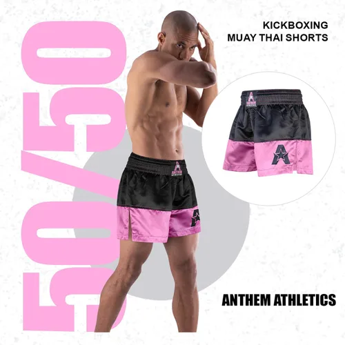 Miniatura 74 de Anthem Athletics Pantalones cortos de Muay Thai para hombre, pantalones cortos de Muay Thai para mujer - Kickboxing Short Boxing Trunks 5050 Classic