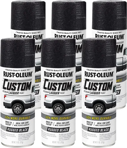 Miniatura 12 de Rust-Oleum 323349 - Pintura en aerosol de laca personalizada para automóviles, 11 onzas, color verde neón brillante, (paquete de 1 unidad)