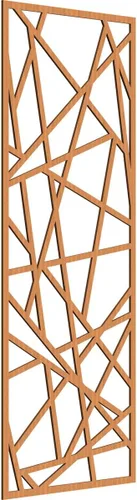 Miniatura 38 de Conway Paneles de pared decorativos de madera con calado, 9 3/8 pulgadas de ancho x 24 3/8 pulgadas de alto x 1/4 de alto, aliso