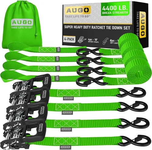 Miniatura 16 de Correas para movimiento de electrodomésticos, césped, equipos de carga, motocicletas. 500 de capacidad de carga y 1500 libras de resistencia a