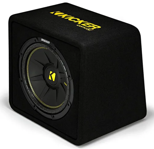 Miniatura 7 de Harmony Audio Kicker VCWC12 Caja de Subwoofer Ventilada CompC Cargada de 12" para Audio de Automóvil 44VCWC122 Paquete con Amplificador Harmony