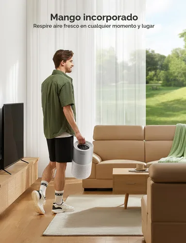 Miniatura 6 de GoveeLife Purificadores de aire para el hogar, purificador de aire inteligente para habitaciones grandes con aplicación y control Alexa, cubre hasta