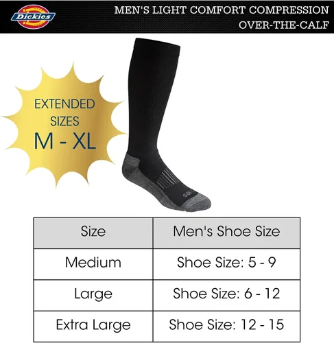 Miniatura 3 de Dickies Calcetines de compresión ligeros y cómodos para hombre sobre la pantorrilla