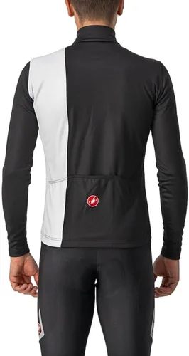 Miniatura 2 de CASTELLI Traguardo Jersey FZ, Negro claro/blanco, XXL