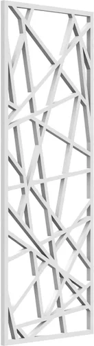 Miniatura 158 de Conway Paneles de pared decorativos de madera con calado, 9 3/8 pulgadas de ancho x 24 3/8 pulgadas de alto x 1/4 de alto, aliso